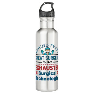 Surgical Technologist Surgical Tech Funny Saying 710 Ml Water Bottle