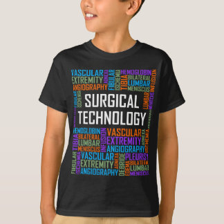 Surgical Technology Words Gift Tech Technologist S T-Shirt