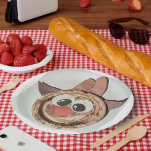 Surianna Collection (Happy Deer) Paper Plate