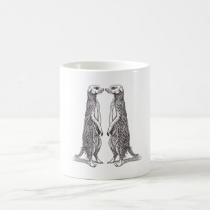 SURICATA LOVE. MEERKAT LOVE.  COFFEE MUG