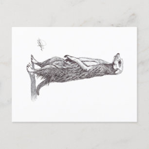 SURICATA. MEERKAT HOLIDAY POSTCARD