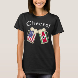Suriname American Patriot Grown Country Cheers Bee T-Shirt