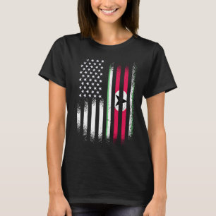 Suriname American Patriot Grown Country USA Flags T-Shirt