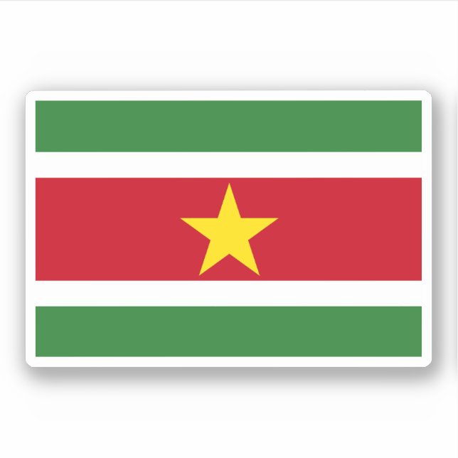 Suriname Flag (Front)