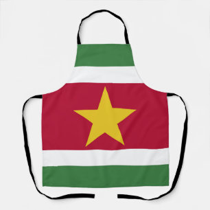 Suriname flag apron