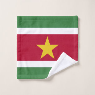 Suriname Flag Bath Towel Set