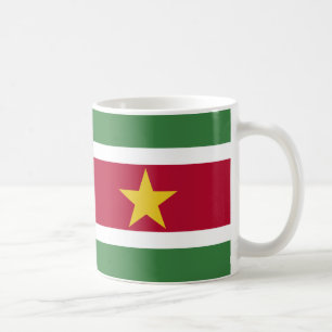  Suriname Flag Ceramic Coffee Mug