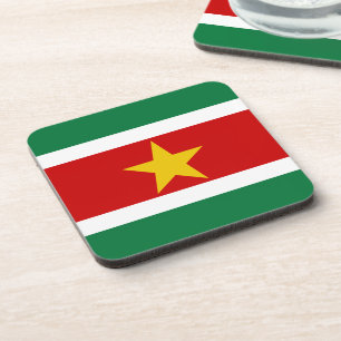 Suriname Flag Coaster