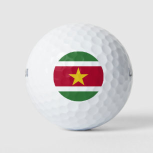 Suriname Flag Golf Balls