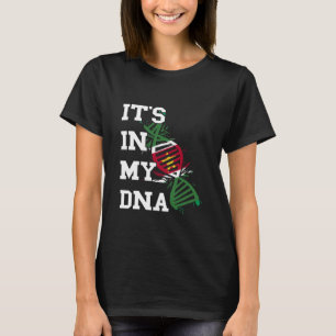 Suriname Flag It's In My DNA Molecule Surinamese R T-Shirt