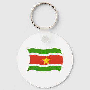Suriname Flag Keychain