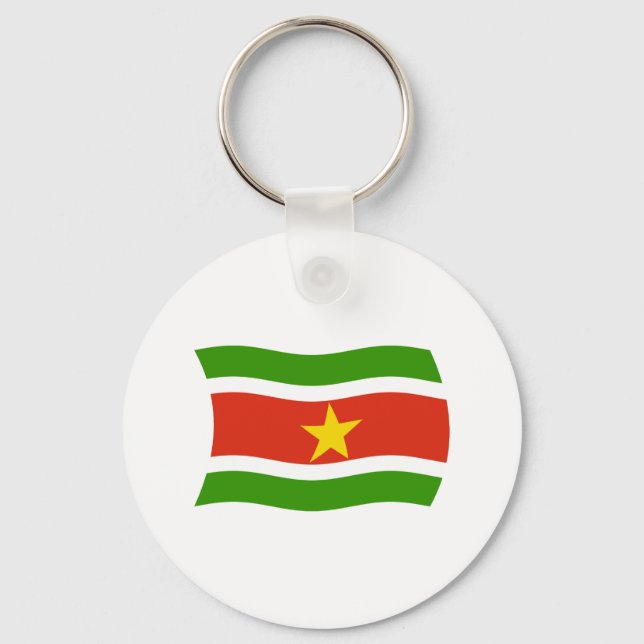 Suriname Flag Keychain (Front)