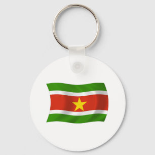 Suriname Flag Keychain