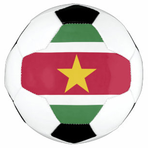 Suriname Flag Soccer Ball