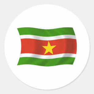 Suriname Flag Sticker