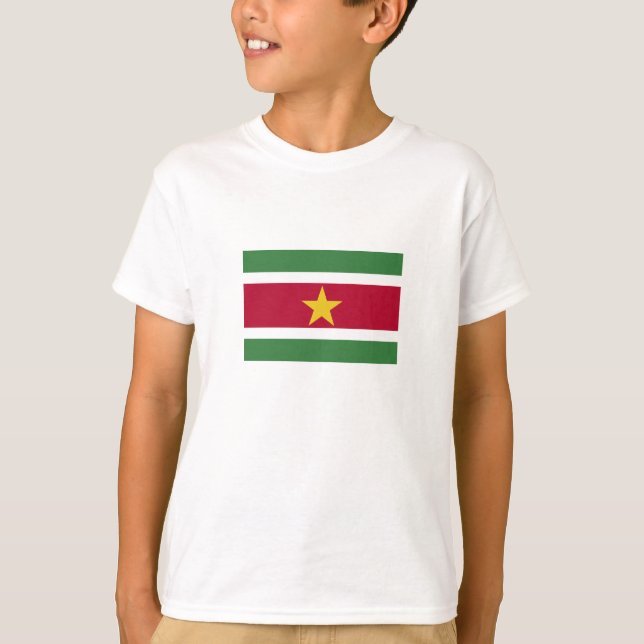 Suriname Flag T-Shirt (Front)