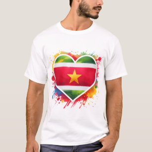 Suriname Heart T-Shirt