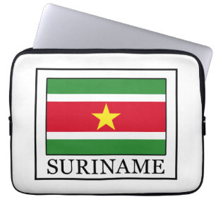 Suriname laptop sleeve