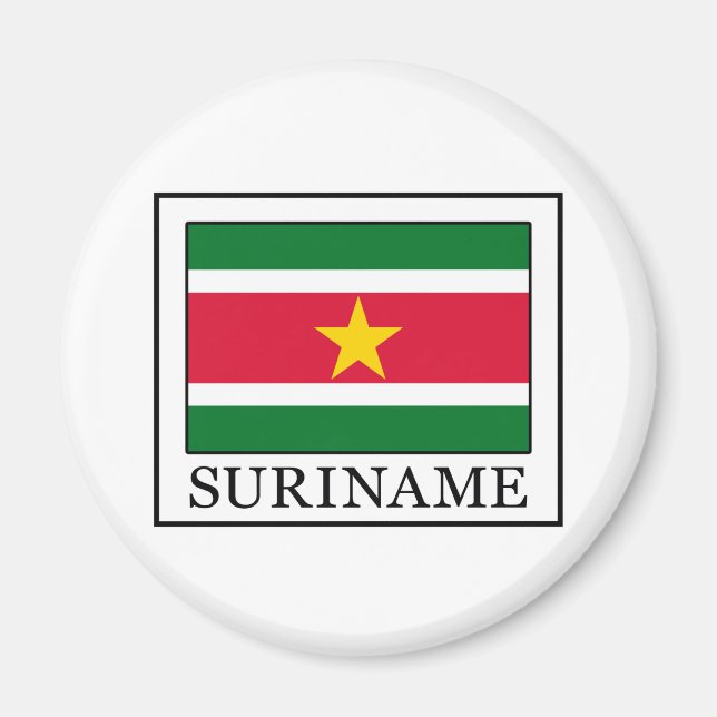 Suriname Magnet (Front)