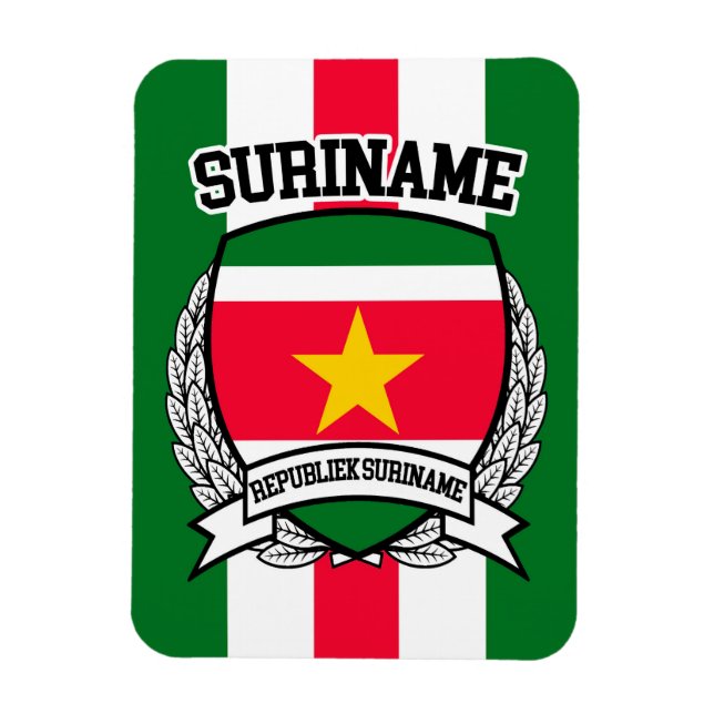 Suriname Magnet (Vertical)