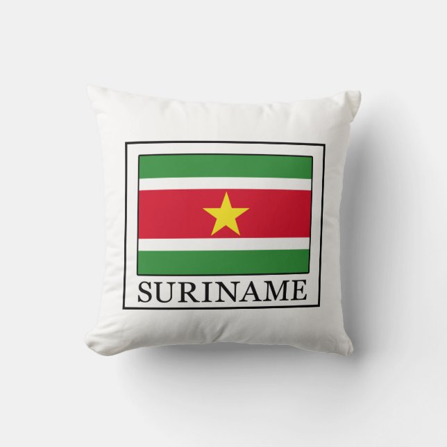 Suriname pillow (Front)