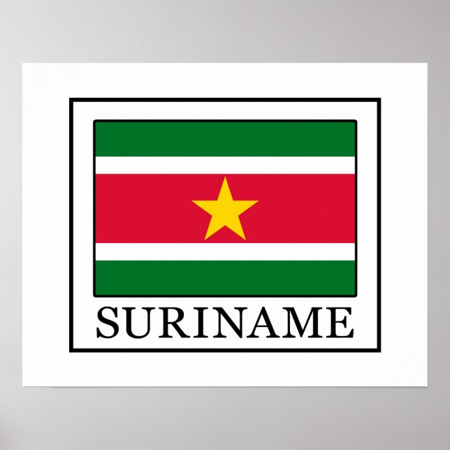Suriname Poster (Front)