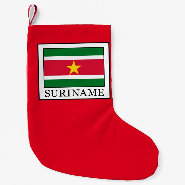 Suriname Small Christmas Stocking (Front)