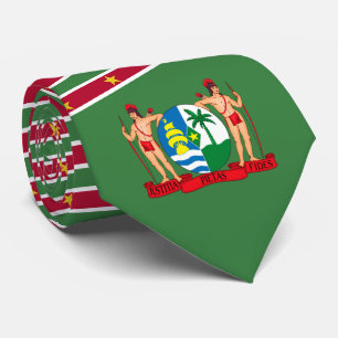 Surinamese Flag & Coat of Arms, Flag of Suriname Tie