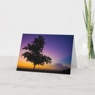 Surise at Bowman Field Card