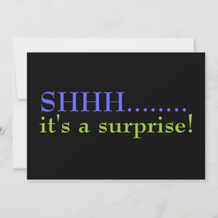 Surprise 50th Birthday Party Invitation