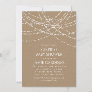 Surprise Baby Shower Gender Neutral Invitation