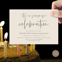 Surprise Birthday Party Celebration