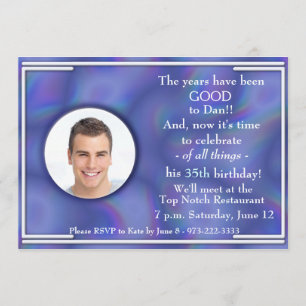 SURPRISE Birthday Party Invitation