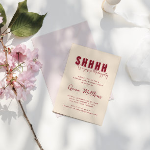 Surprise Birthday Party Invitation