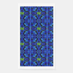 Surprise Blue Guest Towel Napkin