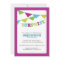Surprise Flags Surprise Party Invitation in Purple