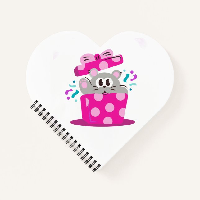 Surprise Heart Notebook (Front)