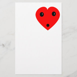 “Surprise Heart” Stationery