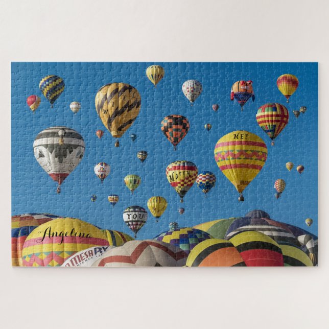 Surprise Hot Air Balloon Marriage Proposal Puzzle (Horizontal)