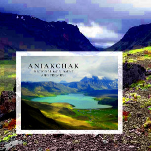 Surprise Lake Aniakchak Monument, Preserve, AK Postcard