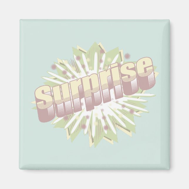 Surprise onomatopoeia explosion magnet (Front)