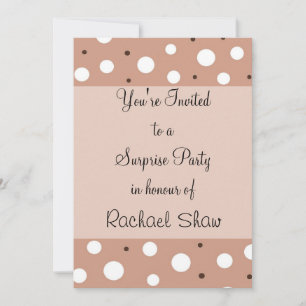 Surprise Party Invitation