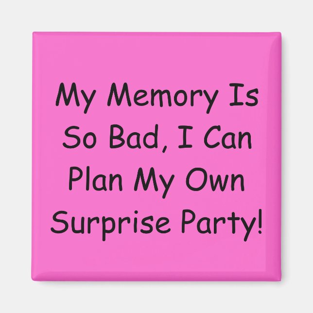 Surprise Party Magnet (Front)