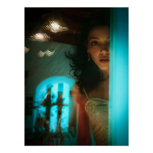 Surprise, Peeking Out From a Door Poster