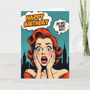 Surprise Pop Birthday Card