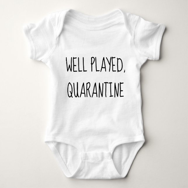 Surprise pregnancy announcement Funny Baby Bodysuit (Front)