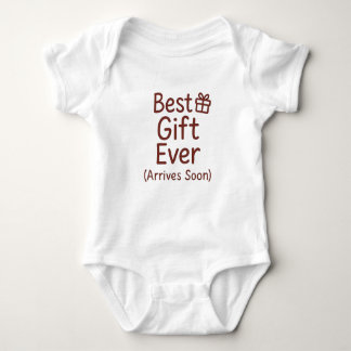 Surprise pregnancy christmas - Best Gift Ever Baby Bodysuit