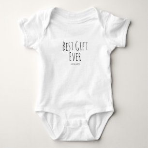 Surprise pregnancy christmas - Best Gift Ever Baby Bodysuit