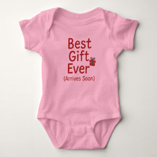 Surprise pregnancy christmas - Best Gift Ever Baby Bodysuit