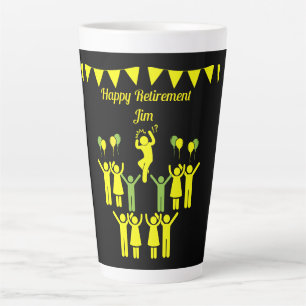 Surprise Retirement Parties Latte Mug